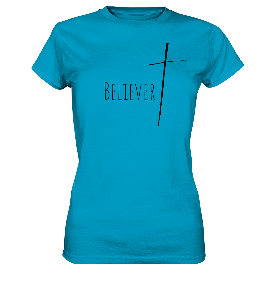 believer - Ladies Premium Shirt - wertvoll und geliebt 