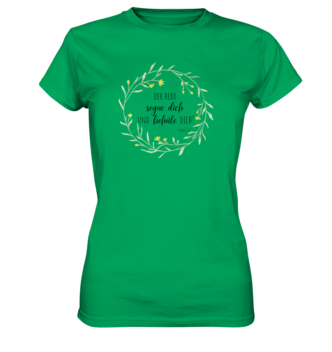 Der Herr segne Dich - Ladies Premium Shirt - wertvoll und geliebt 