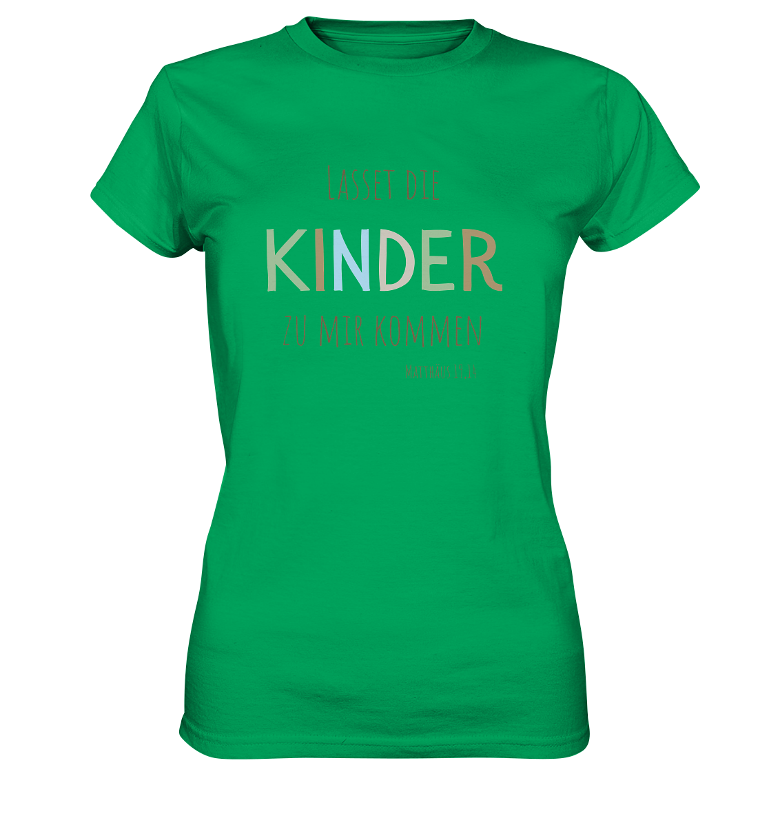 Lasset die Kinder zu mir kommen - Ladies Premium Shirt - wertvoll und geliebt 