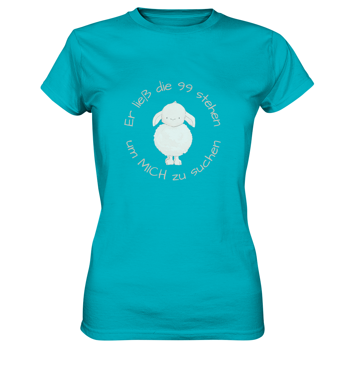 Er ließ die 99 stehen - Ladies Premium Shirt - wertvoll und geliebt 