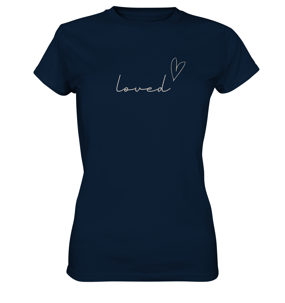 loved - Ladies Premium Shirt - wertvoll und geliebt 