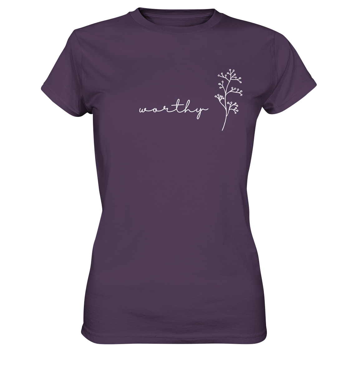 Worthy - Ladies Premium Shirt - wertvoll und geliebt 