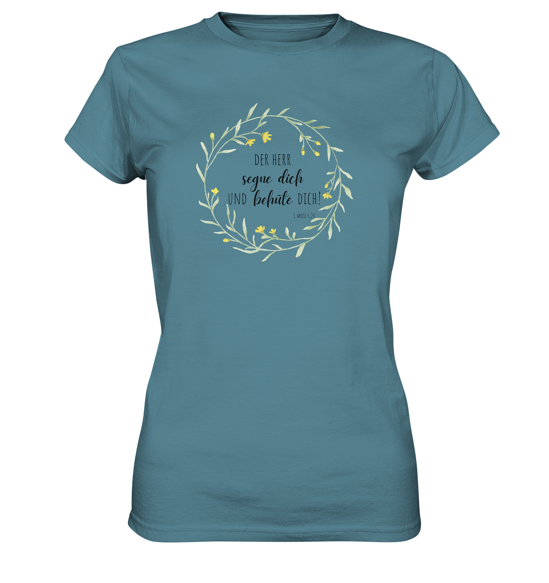 Der Herr segne Dich - Ladies Premium Shirt - wertvoll und geliebt 