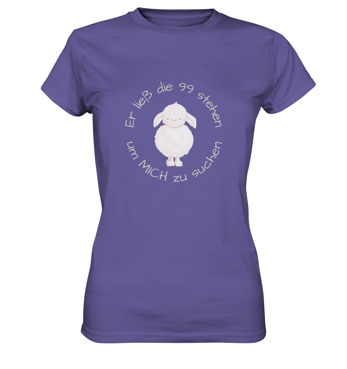Er ließ die 99 stehen - Ladies Premium Shirt - wertvoll und geliebt 