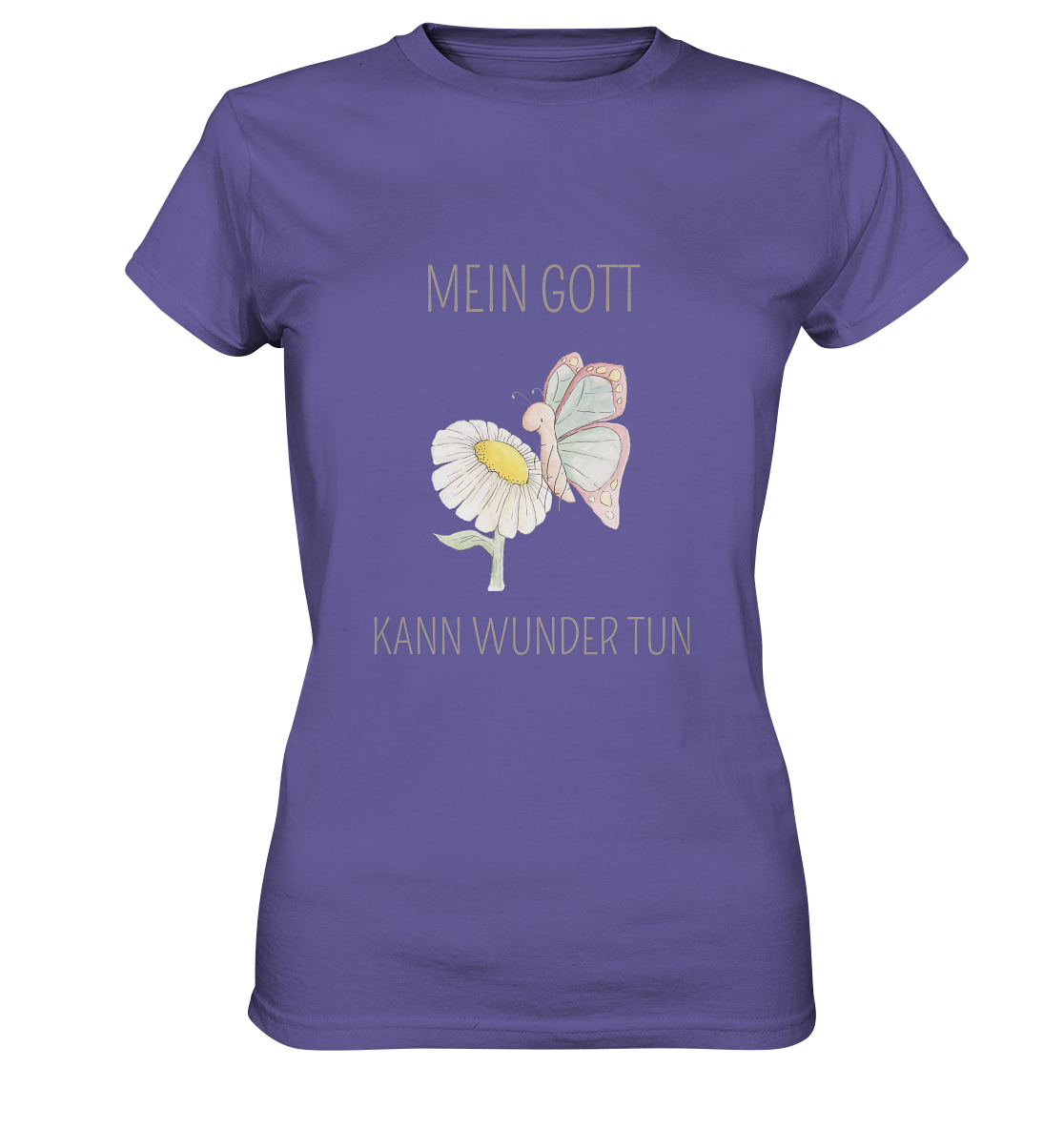 Mein Gott kann Wunder tun - Ladies Premium Shirt - wertvoll und geliebt 