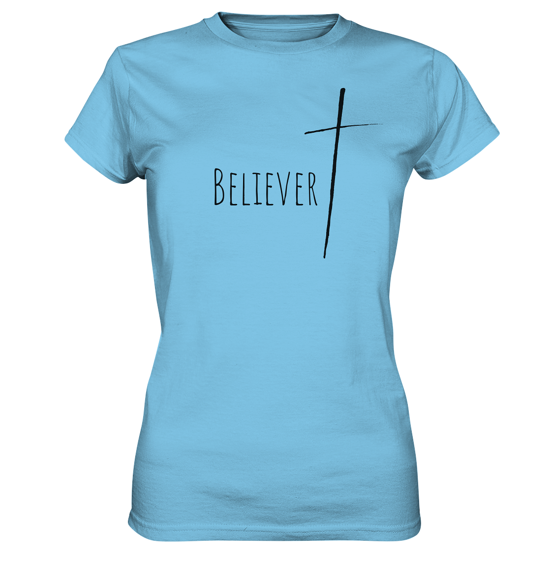 believer - Ladies Premium Shirt - wertvoll und geliebt 