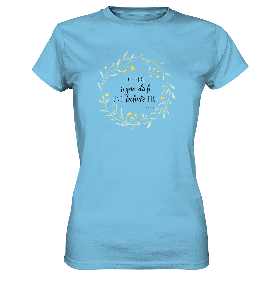 Der Herr segne Dich - Ladies Premium Shirt - wertvoll und geliebt 