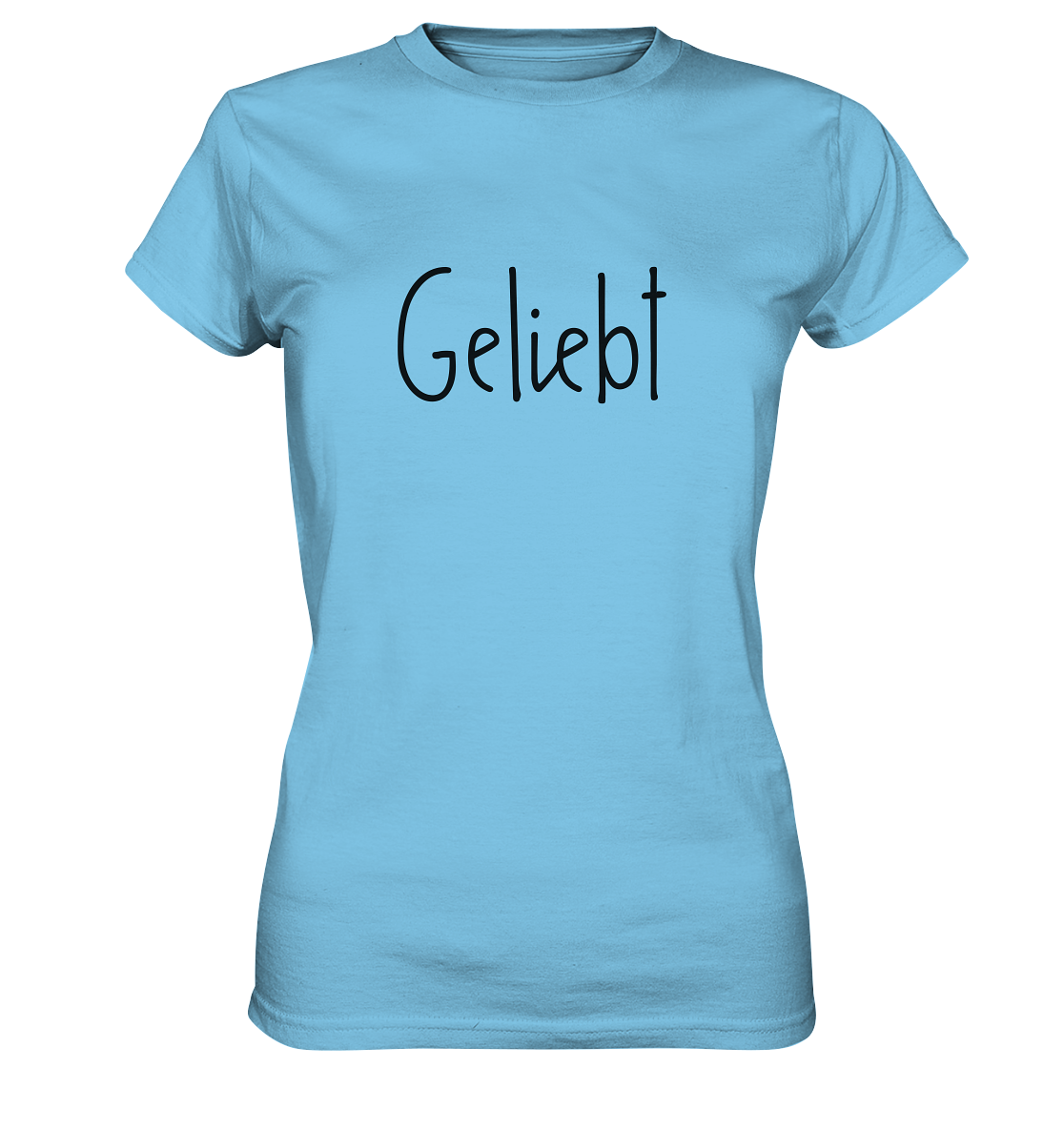 Geliebt - Ladies Premium Shirt - wertvoll und geliebt 