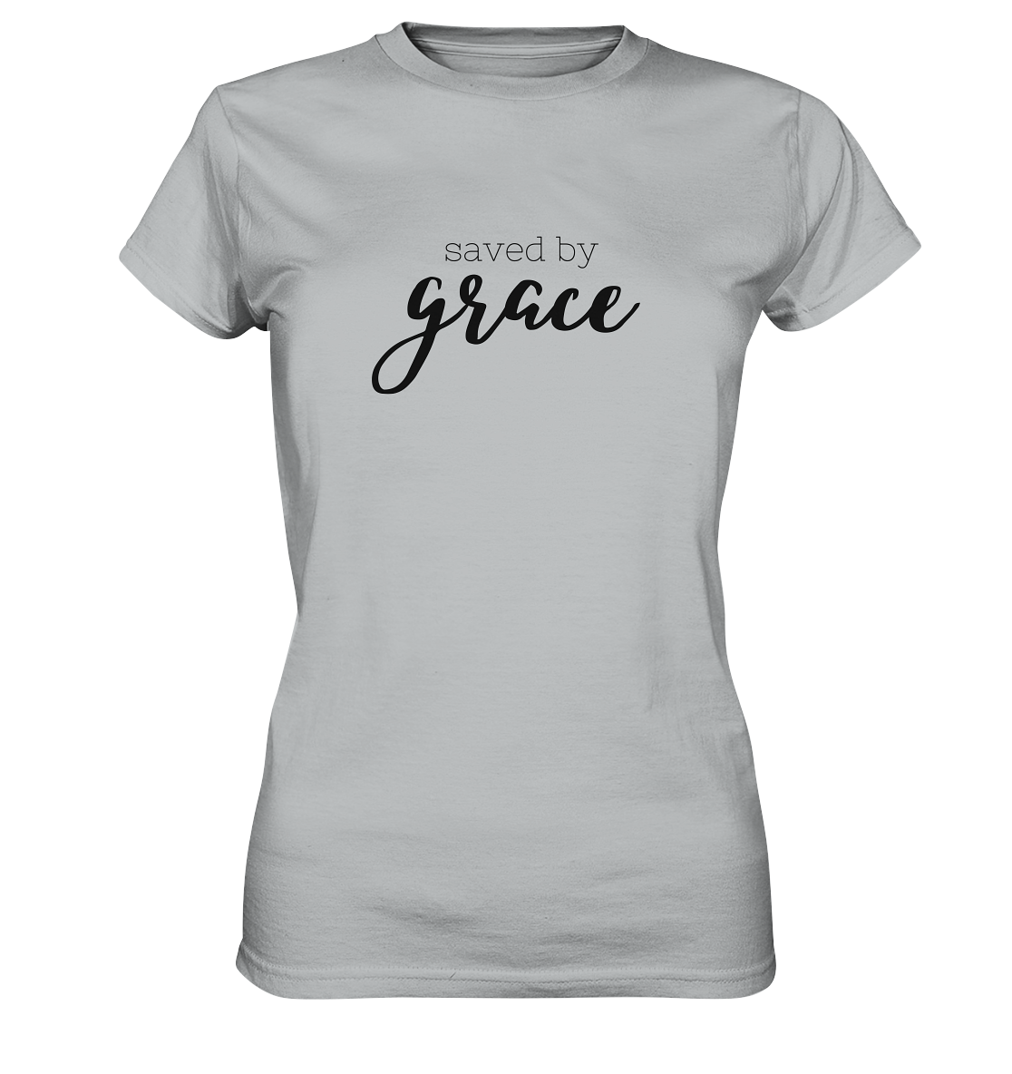 Saved by grace - Ladies Premium Shirt - wertvoll und geliebt 