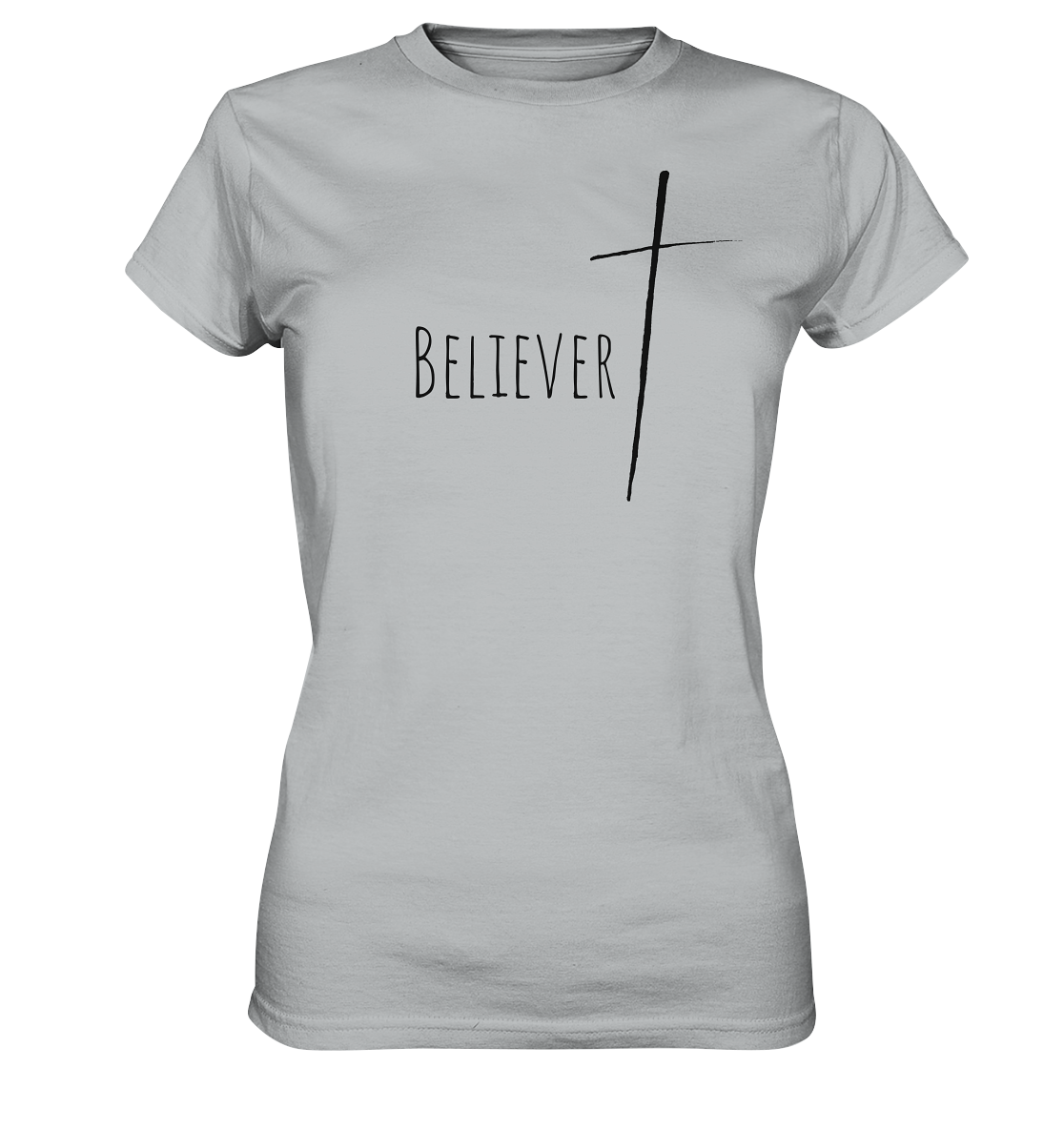 believer - Ladies Premium Shirt - wertvoll und geliebt 