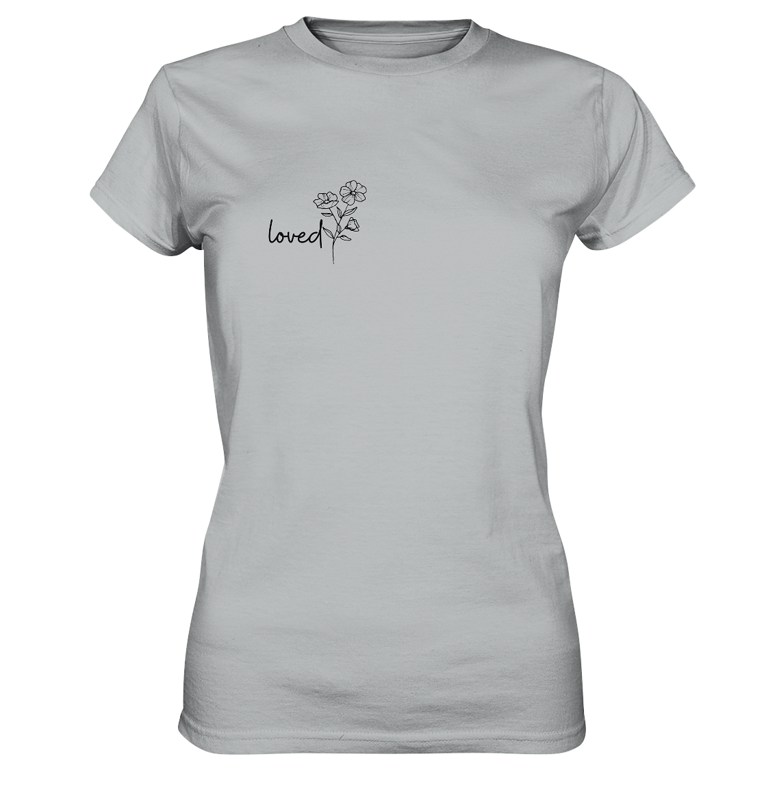 loved - Ladies Premium Shirt - wertvoll und geliebt 