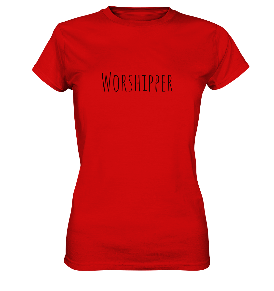 Worshipper - Ladies Premium Shirt - wertvoll und geliebt 