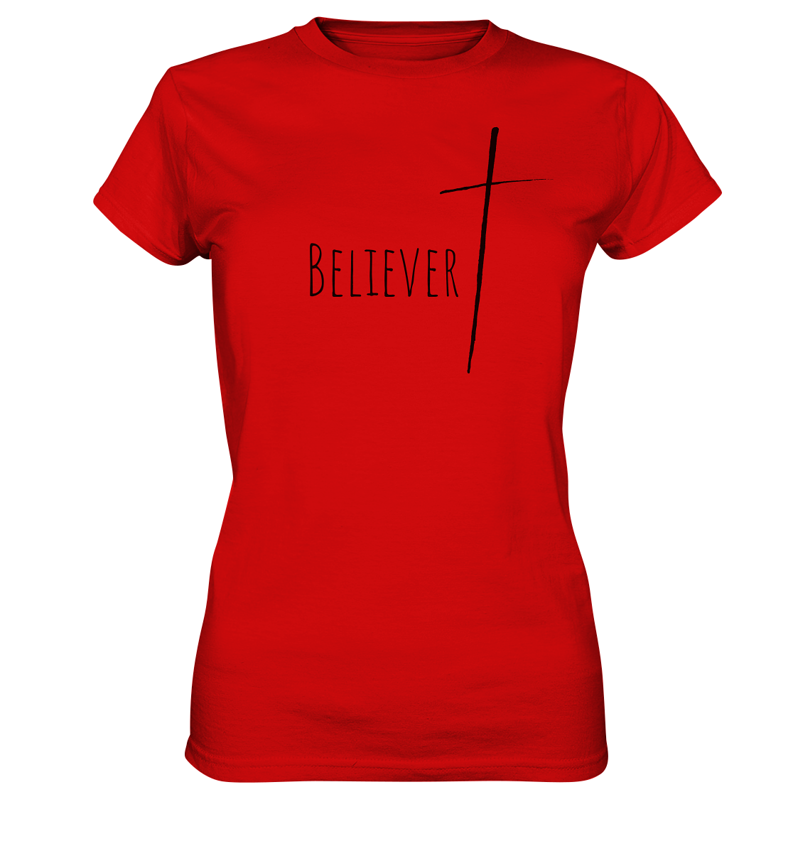 believer - Ladies Premium Shirt - wertvoll und geliebt 