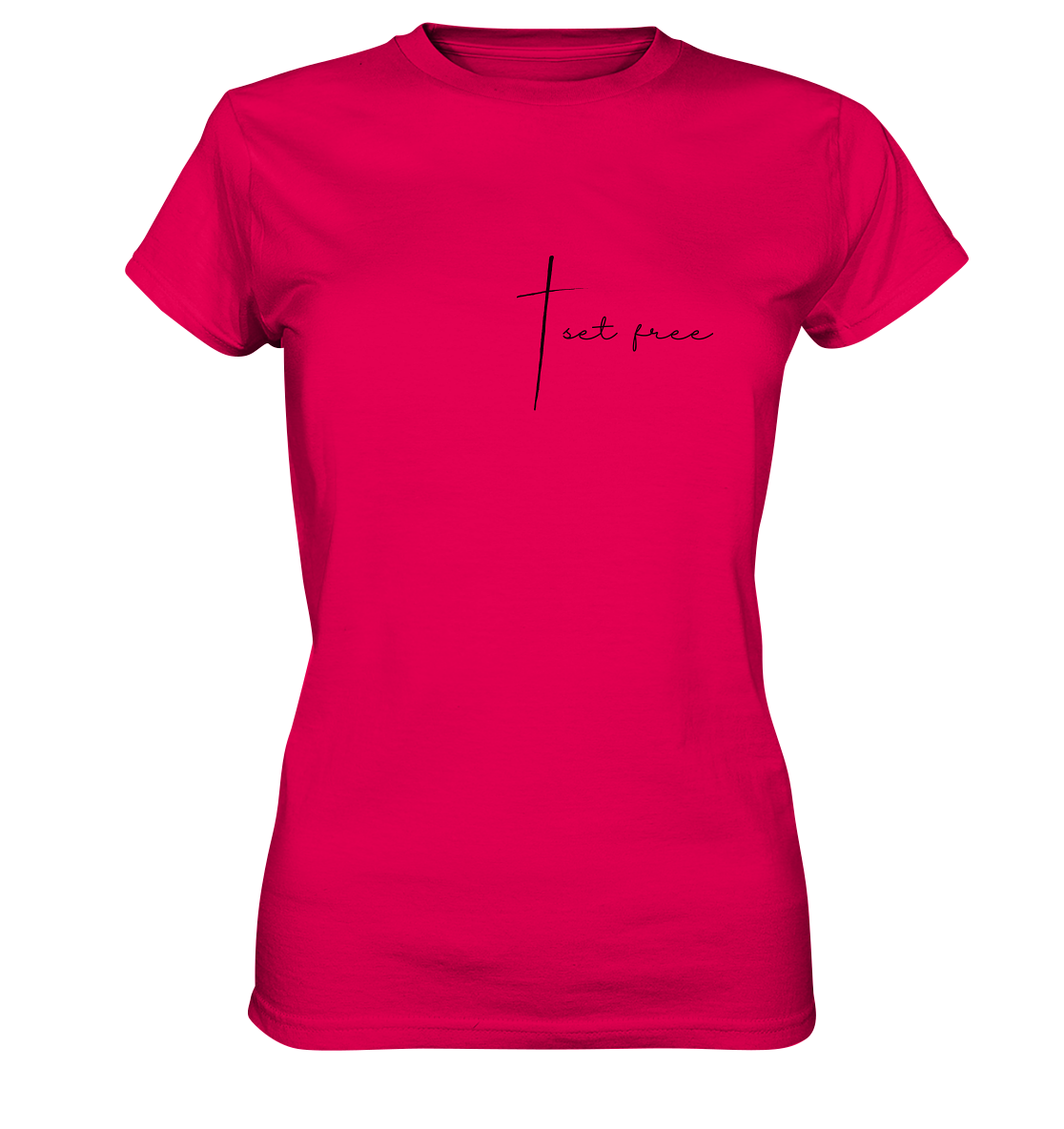 set free - Ladies Premium Shirt - wertvoll und geliebt 