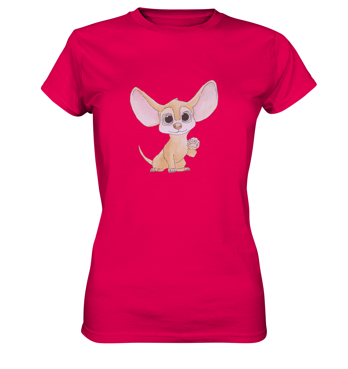 Milky - Ladies Premium Shirt - wertvoll und geliebt 