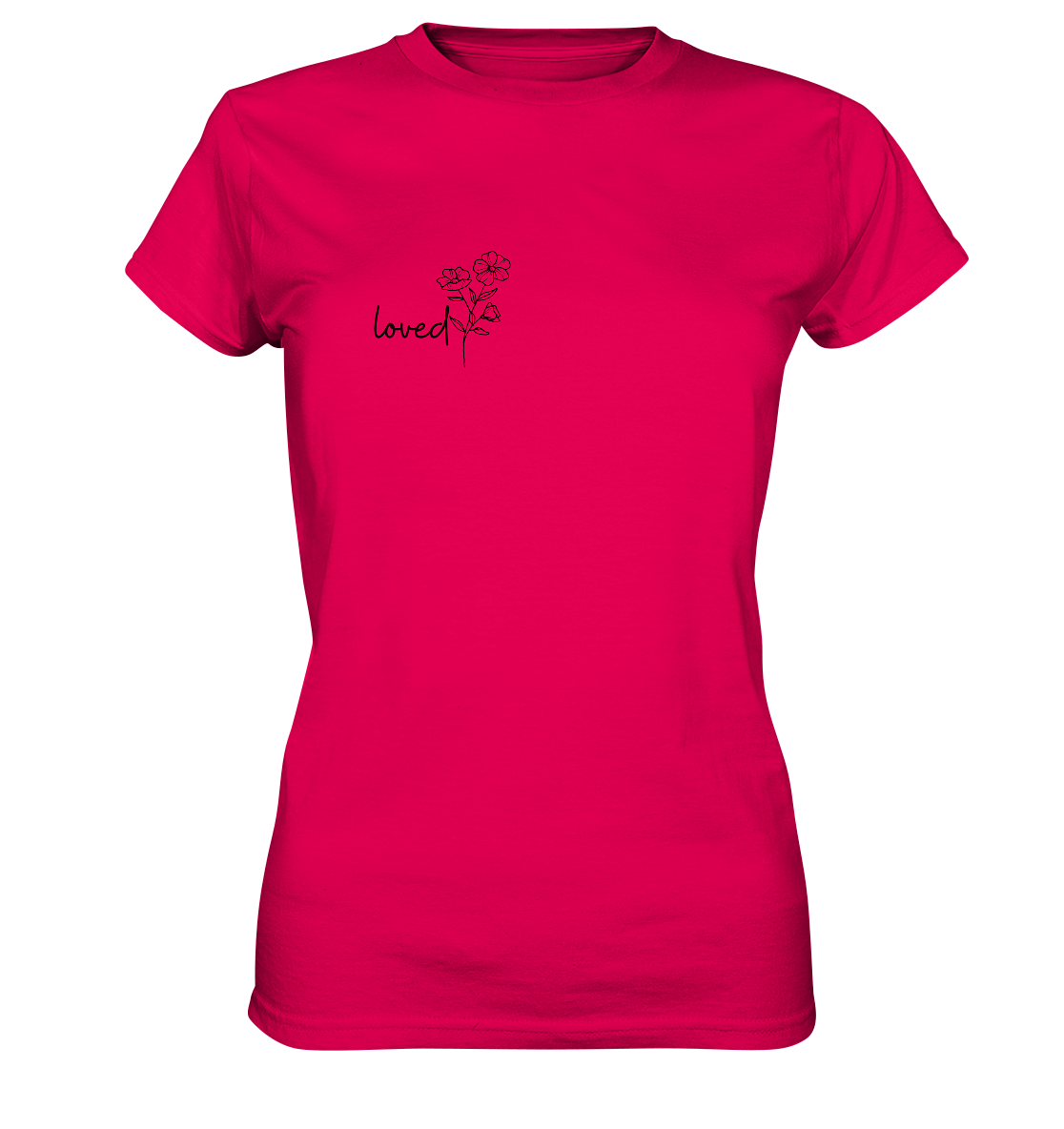loved - Ladies Premium Shirt - wertvoll und geliebt 
