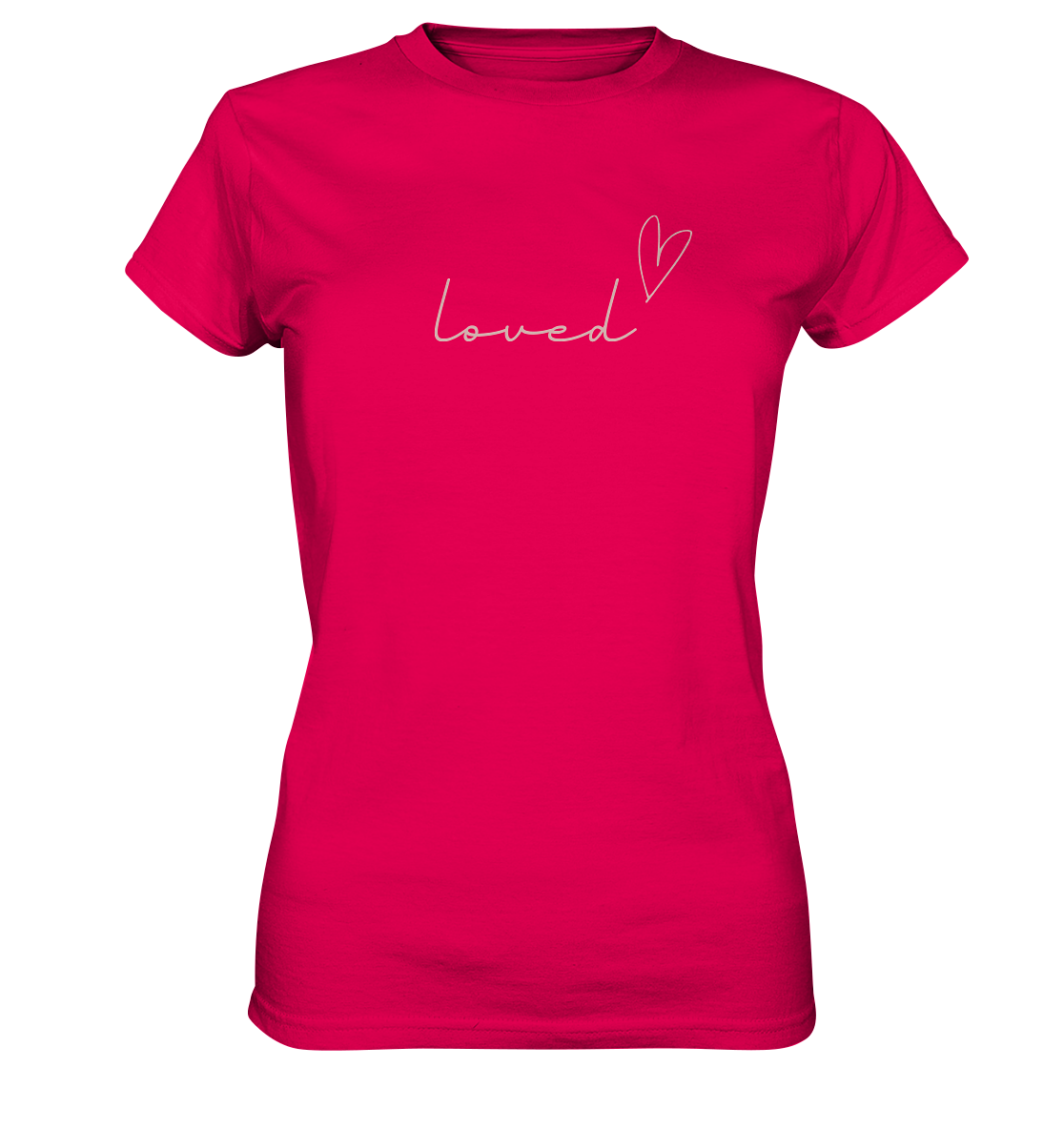 loved - Ladies Premium Shirt - wertvoll und geliebt 