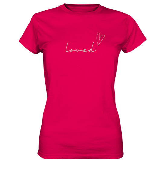 loved - Ladies Premium Shirt - wertvoll und geliebt 