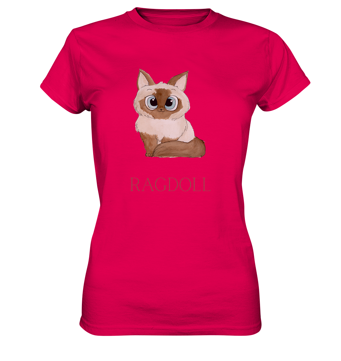 Ragdoll - Ladies Premium Shirt - wertvoll und geliebt 