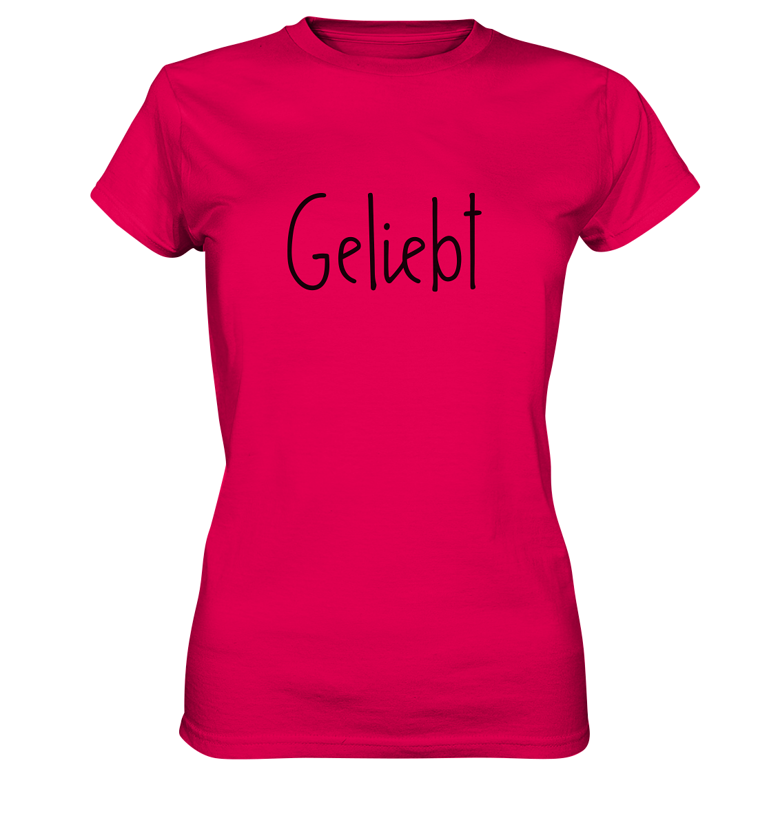Geliebt - Ladies Premium Shirt - wertvoll und geliebt 