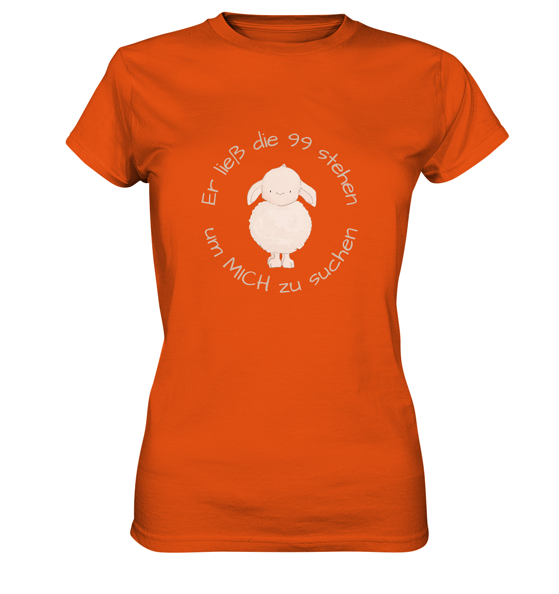 Er ließ die 99 stehen - Ladies Premium Shirt - wertvoll und geliebt 