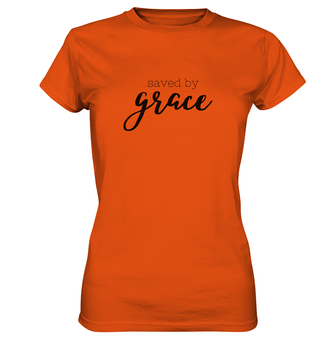 Saved by grace - Ladies Premium Shirt - wertvoll und geliebt 