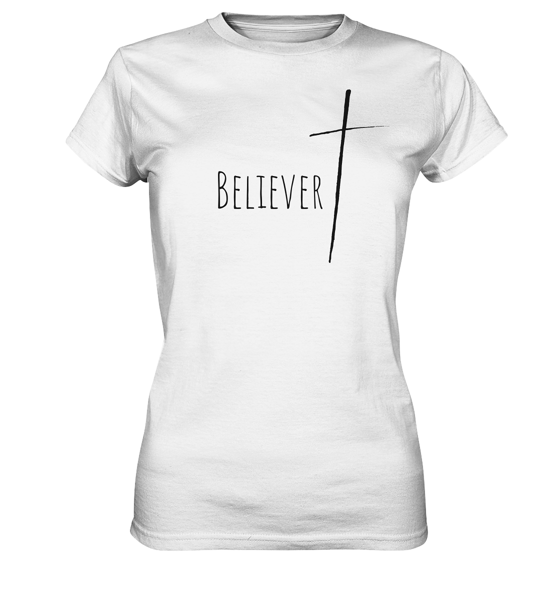 believer - Ladies Premium Shirt - wertvoll und geliebt 