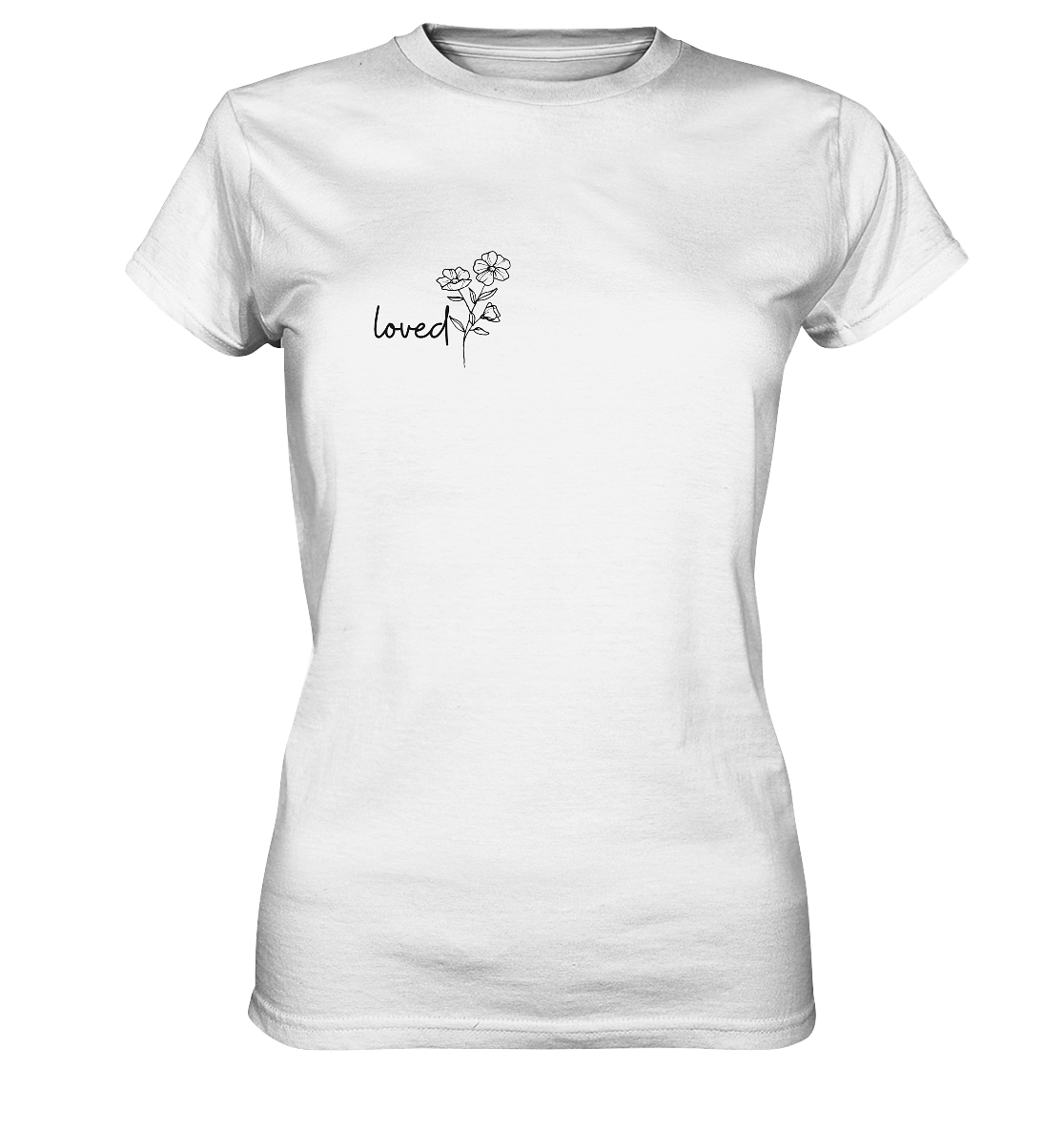 loved - Ladies Premium Shirt - wertvoll und geliebt 