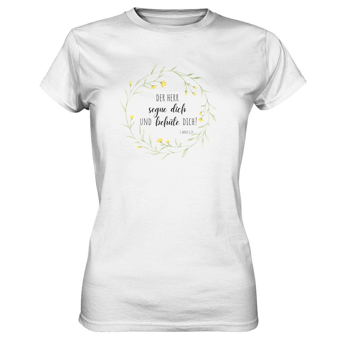 Der Herr segne Dich - Ladies Premium Shirt - wertvoll und geliebt 