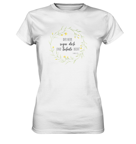 Der Herr segne Dich - Ladies Premium Shirt - wertvoll und geliebt 