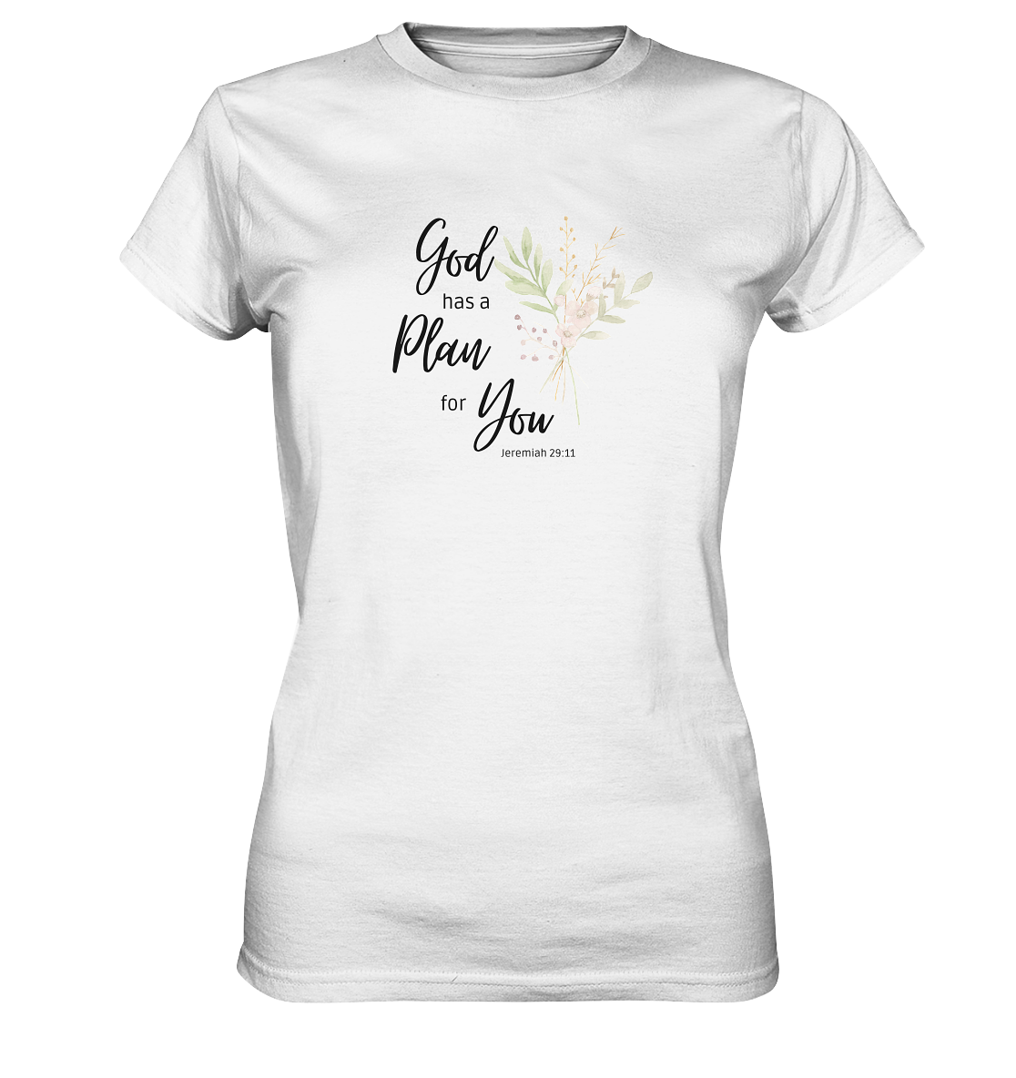 Jeremiah 29:11 - Ladies Premium Shirt - wertvoll und geliebt 