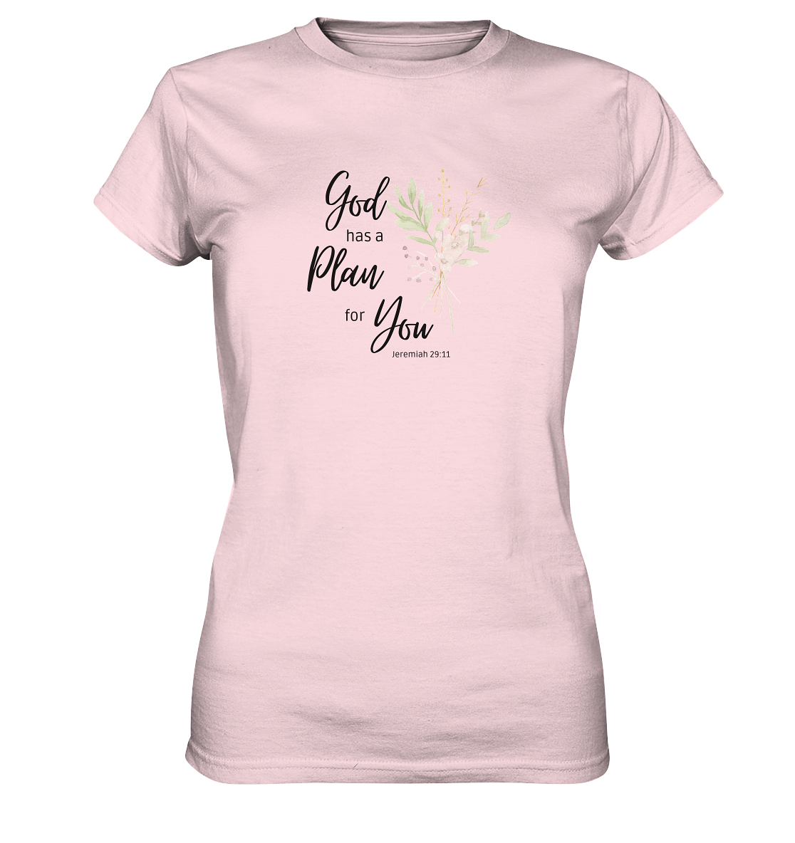 Jeremiah 29:11 - Ladies Premium Shirt - wertvoll und geliebt 