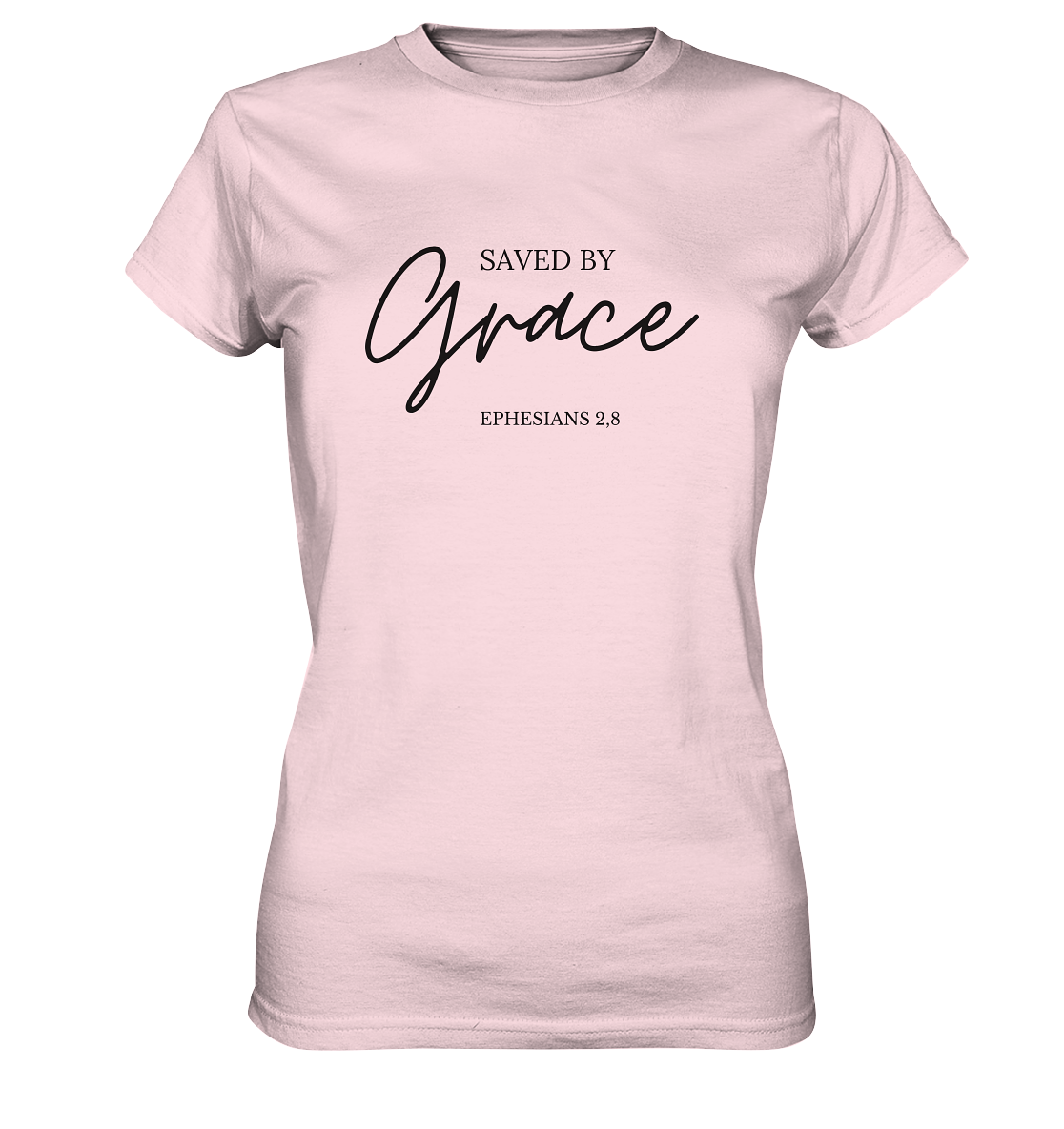 Saved by grace - Ladies Premium Shirt - wertvoll und geliebt 