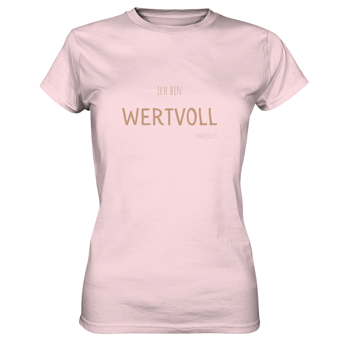 Wertvoll - Ladies Premium Shirt - wertvoll und geliebt 