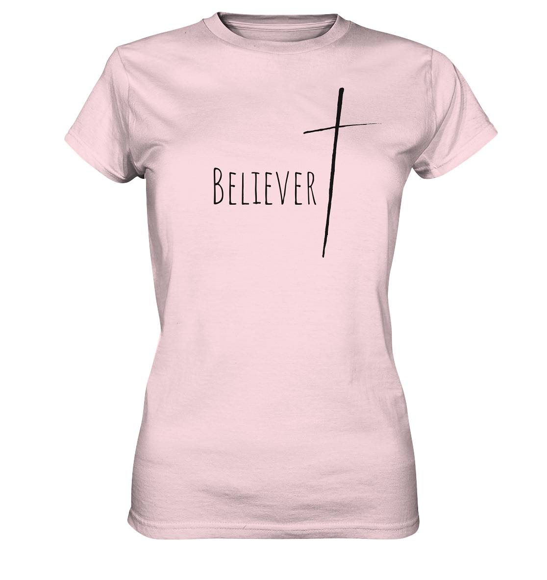 believer - Ladies Premium Shirt - wertvoll und geliebt 