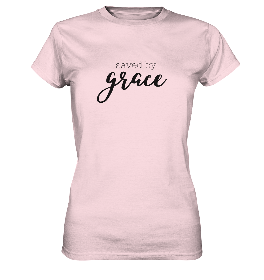Saved by grace - Ladies Premium Shirt - wertvoll und geliebt 