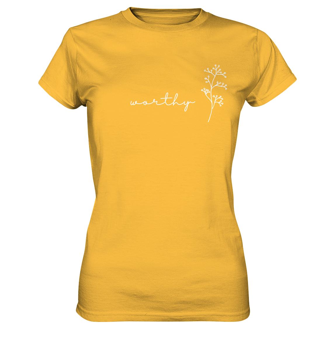 Worthy - Ladies Premium Shirt - wertvoll und geliebt 