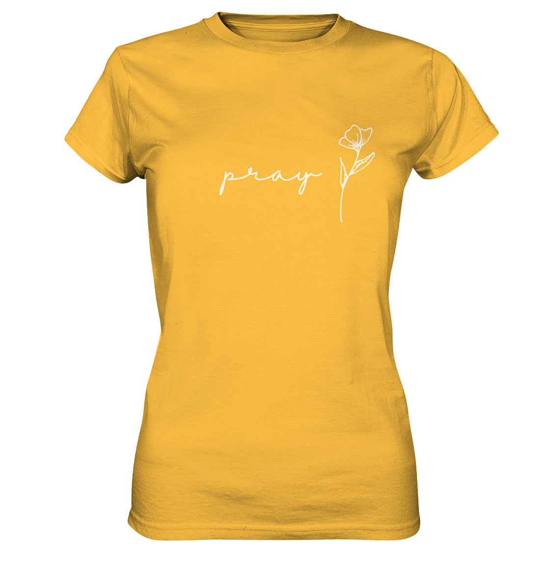 Pray - Ladies Premium Shirt - wertvoll und geliebt 