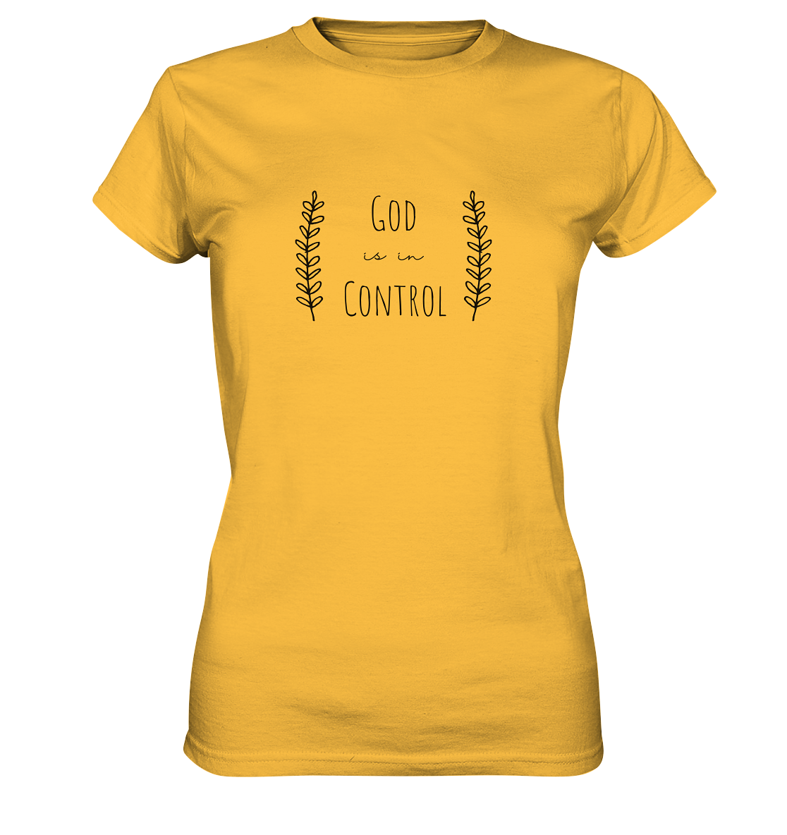 God is in control - Ladies Premium Shirt - wertvoll und geliebt 