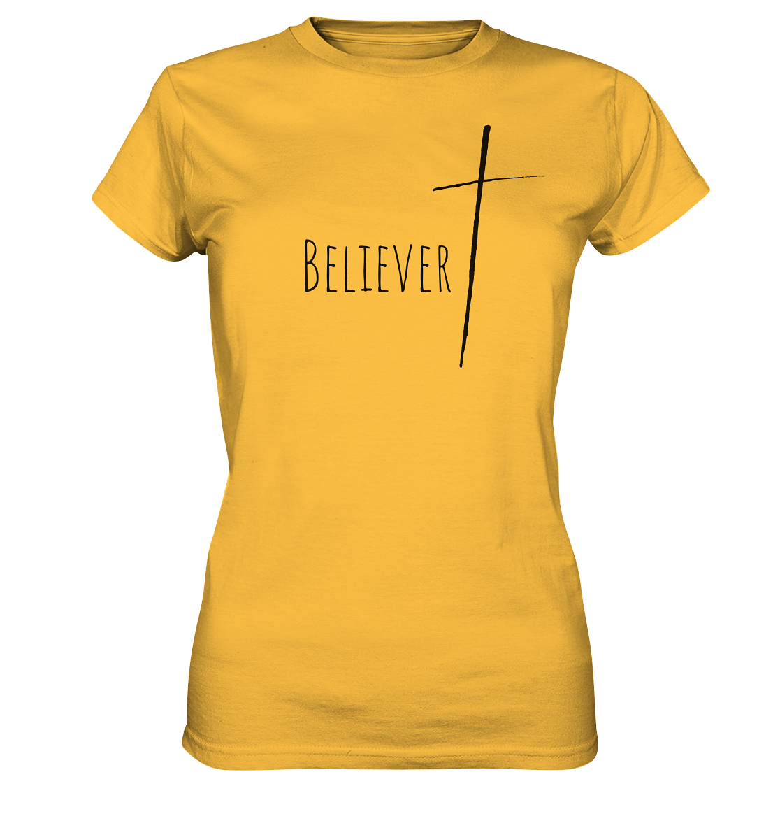 believer - Ladies Premium Shirt - wertvoll und geliebt 