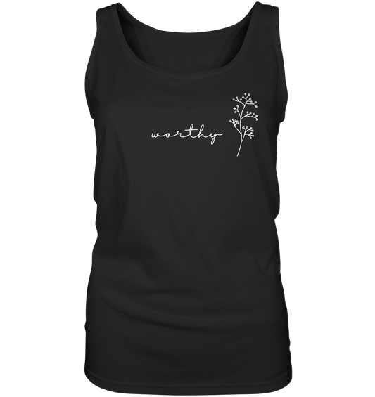 Worthy - Ladies Tank-Top - wertvoll und geliebt 
