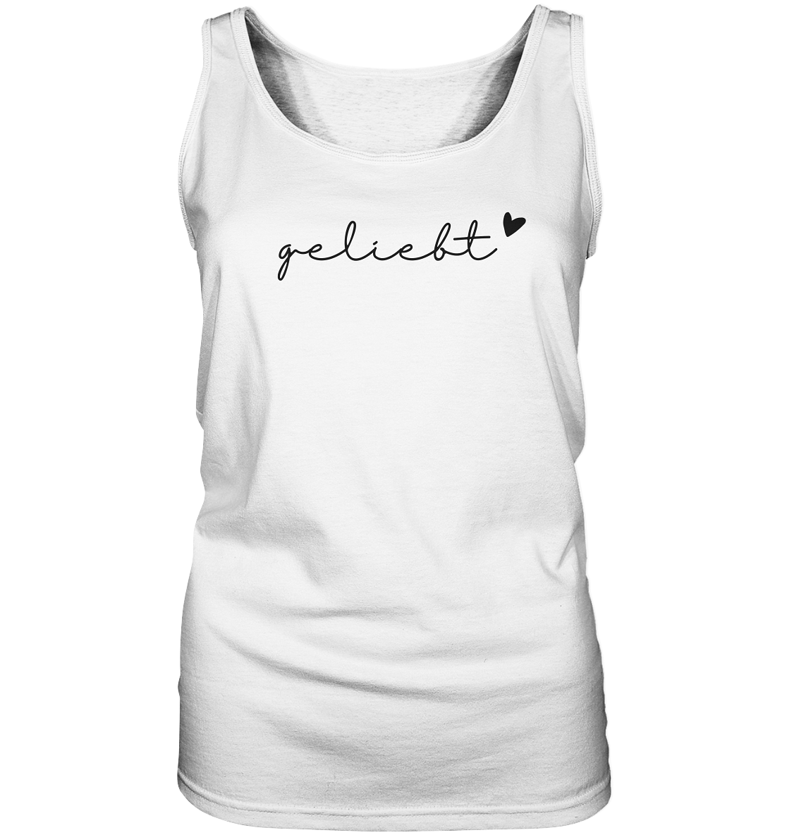 geliebt - Ladies Tank-Top - wertvoll und geliebt 