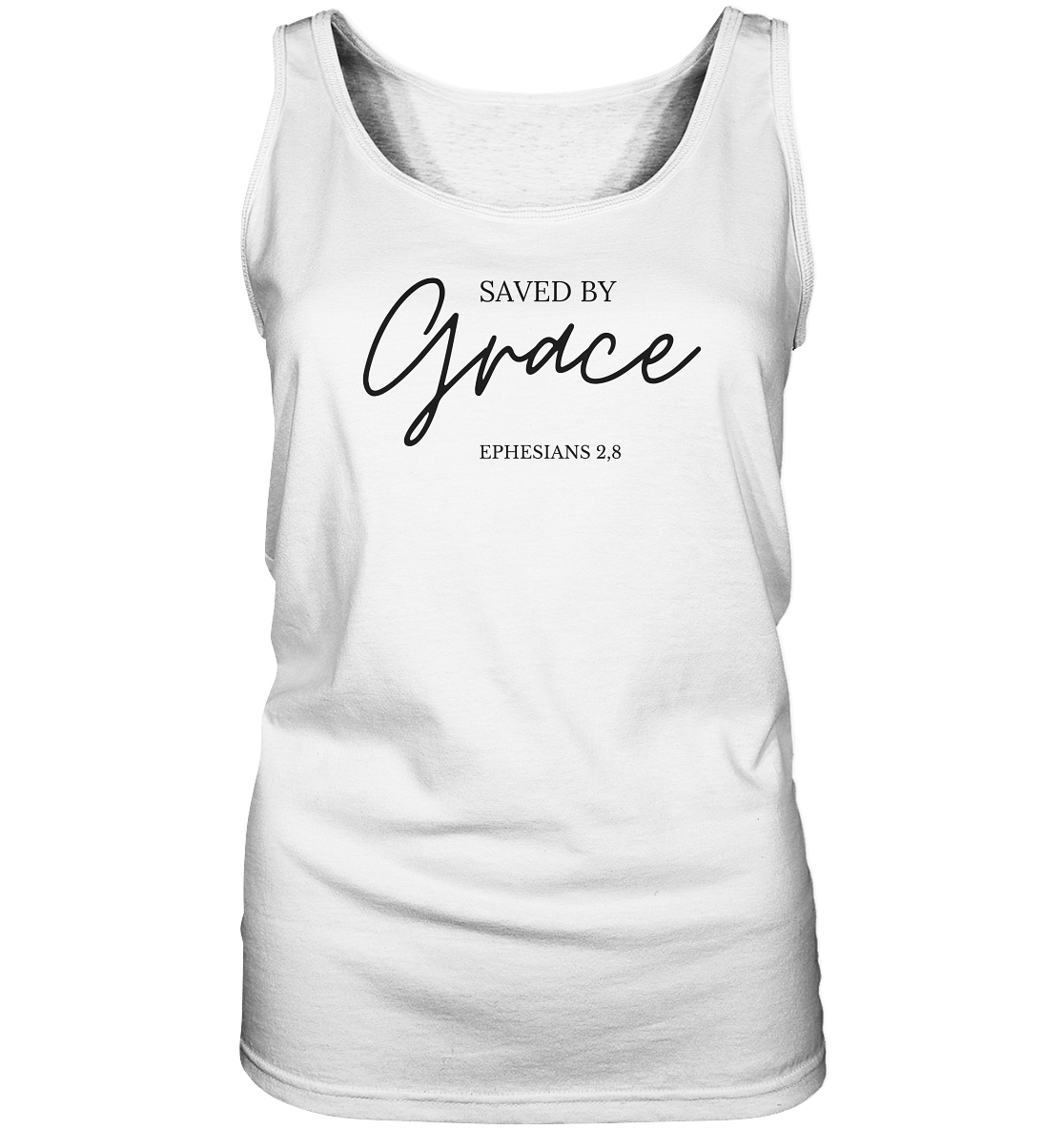 Saved by grace - Ladies Tank-Top - wertvoll und geliebt 