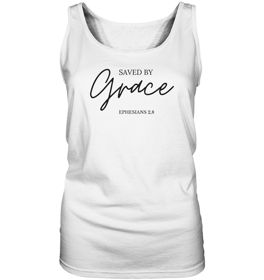 Saved by grace - Ladies Tank-Top - wertvoll und geliebt 