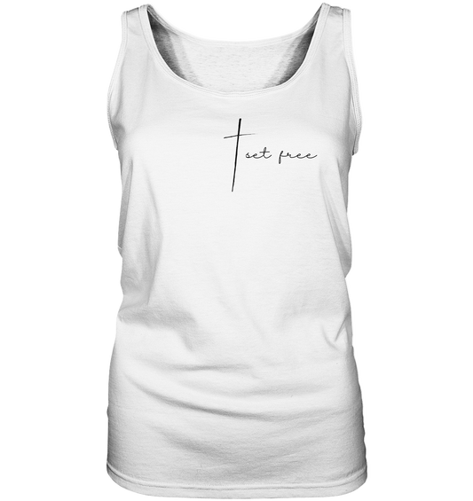 set free - Ladies Tank-Top - wertvoll und geliebt 