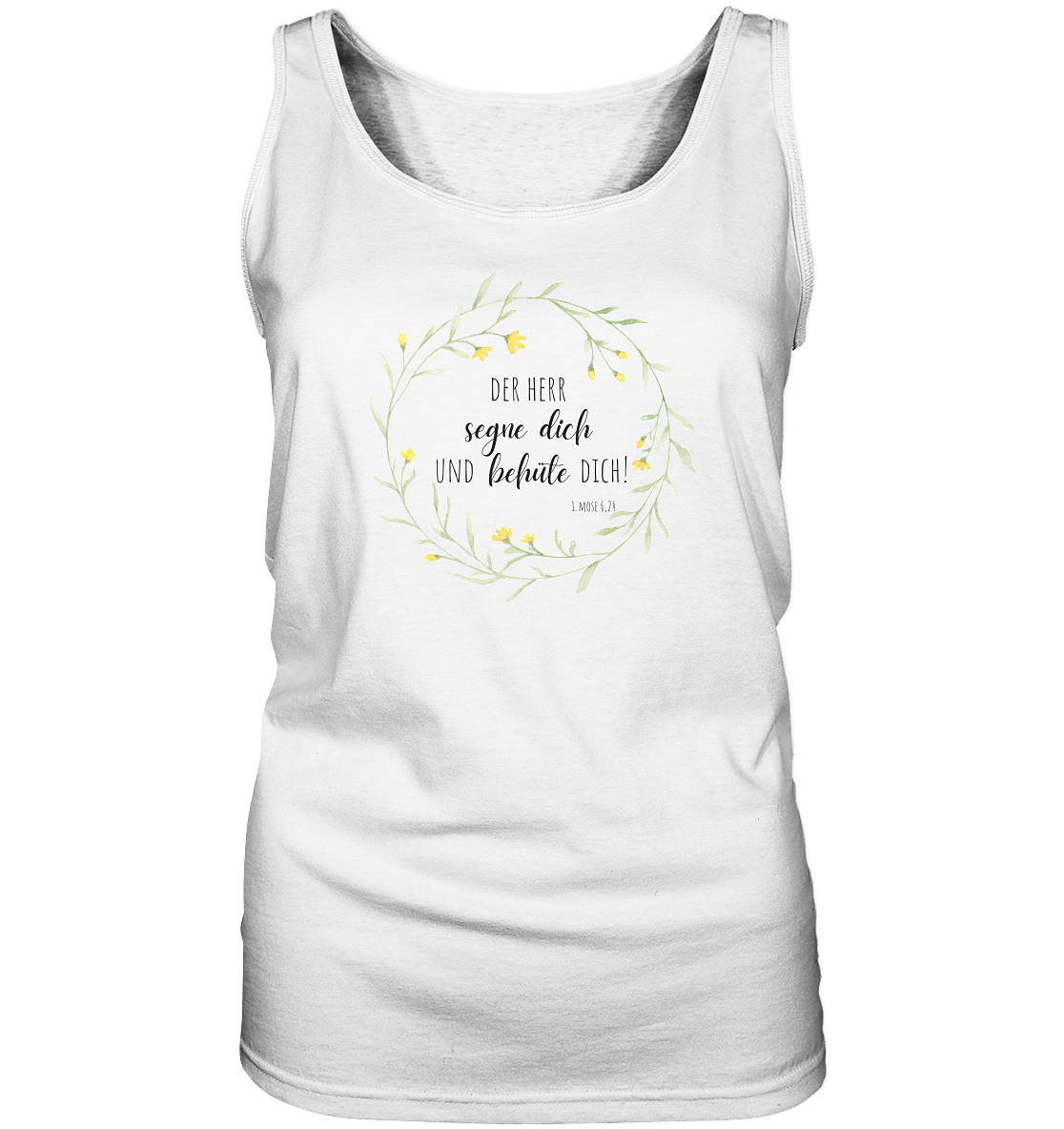 Der Herr segne Dich - Ladies Tank-Top - wertvoll und geliebt 