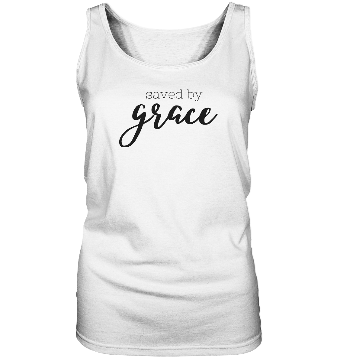 Saved by grace - Ladies Tank-Top - wertvoll und geliebt 