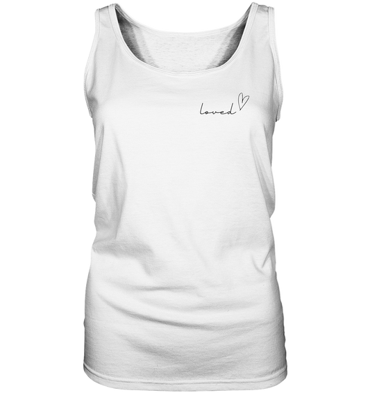 loved - Ladies Tank-Top - wertvoll und geliebt 