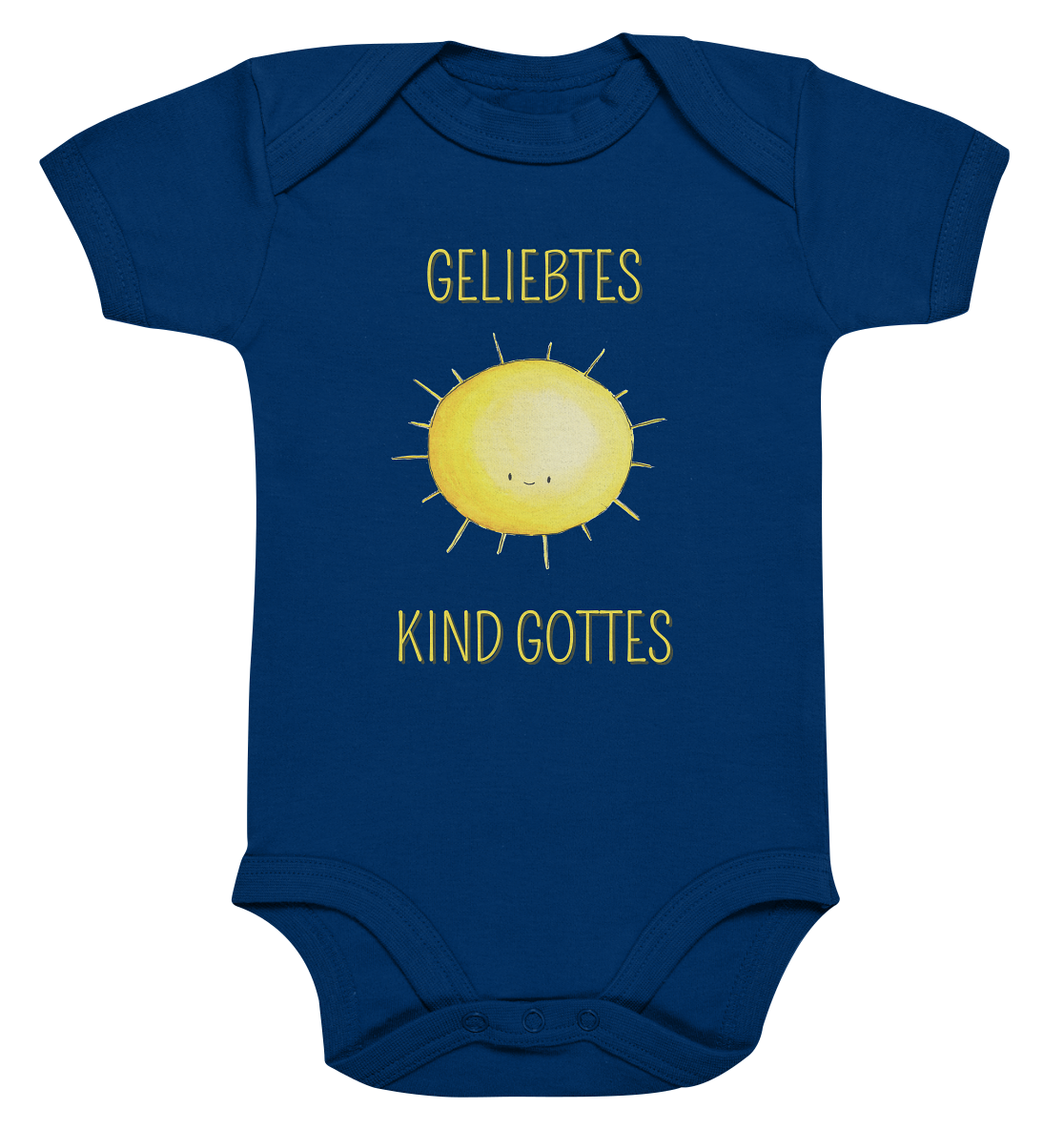 Geliebtes Kind Gottes - Organic Baby Bodysuit - wertvoll und geliebt 