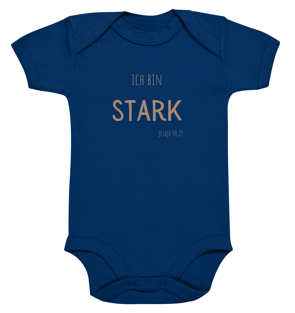 Stark - Organic Baby Bodysuit - wertvoll und geliebt 